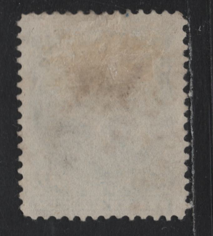 Lot 21 (C) Canada #47 50c Blue Queen Victoria, 1870-1893 Small Queen Issue, A Fine Used Single, Soft Horizontal Wove Paper, Perf 12.1x12