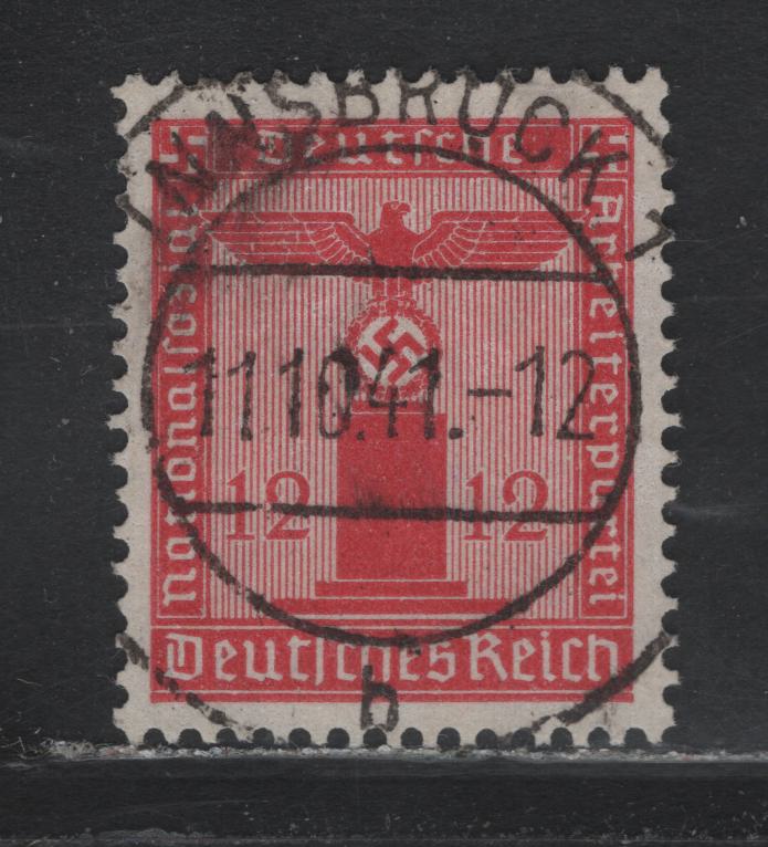 Lot 259 Germany SC#S7 (150) 12pf Bright Carmine , 1938 Franchise Issue, A Very Fine Used Single, November 10 1941 Innsbruck, Austria Cancel