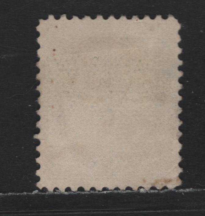 Lot 87 Canada #71 6c Deep Yellow Brown Queen Victoria, 1897-1898 Maple Leaf Issue, A Fine Used Single, ABN-A Paper, Perf 12, Well Centered & Light Corner Crease At LL.