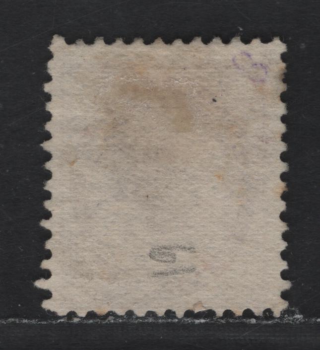 Lot 95 Canada #73 10c Brown Violet Queen Victoria, 1897-1898 Maple Leaf Issue, A Fine Used Single, ABN-AA Paper, Perf 12