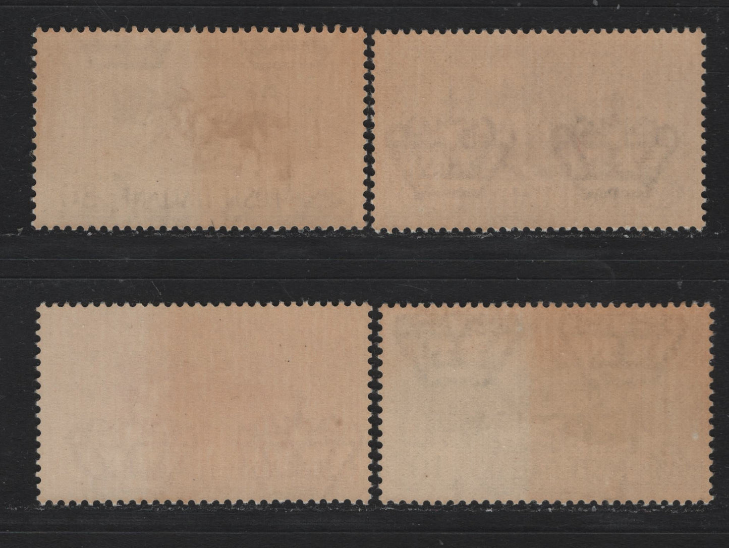 Lot 130 Italy SC#280-281, 283-284 10c - 50c Gray Black - Violet, 1932 Garibaldi Issue, 4 F/VFNH Singles