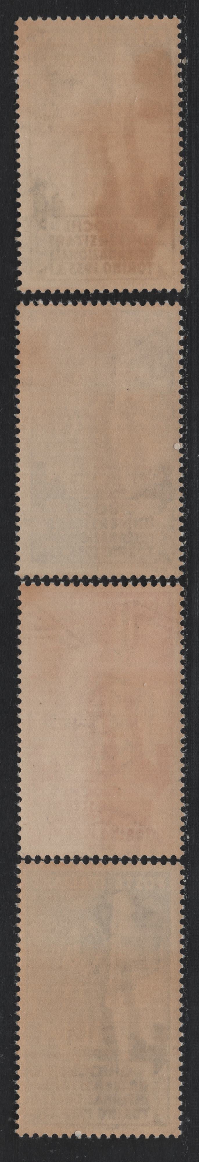 Lot 142 Italy SC#306-309 10c - 1.25l Dark Brown - Blue, 1933 International University Games Issue, 4 F/VFNH Singles, Sideways Wmk On 10c & 50c, Sideways Inverted On The 20c & 1.25l