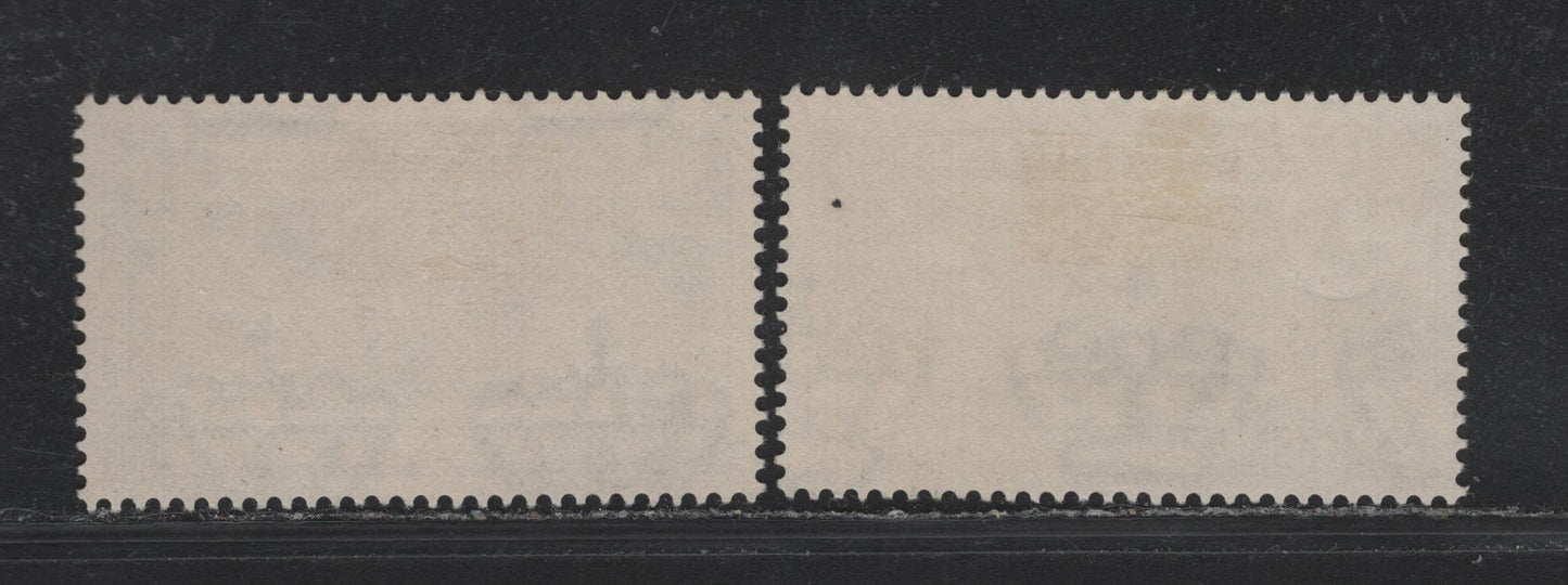 Lot 192 Italy SC#CB1-CB2 50c+25c - 75c+50c Orange Brown - Brown Violet, 1933 Holy Year Airmail Special Delivery Issue, 2 Very Fine Used Singles, Clear Favor Cancels