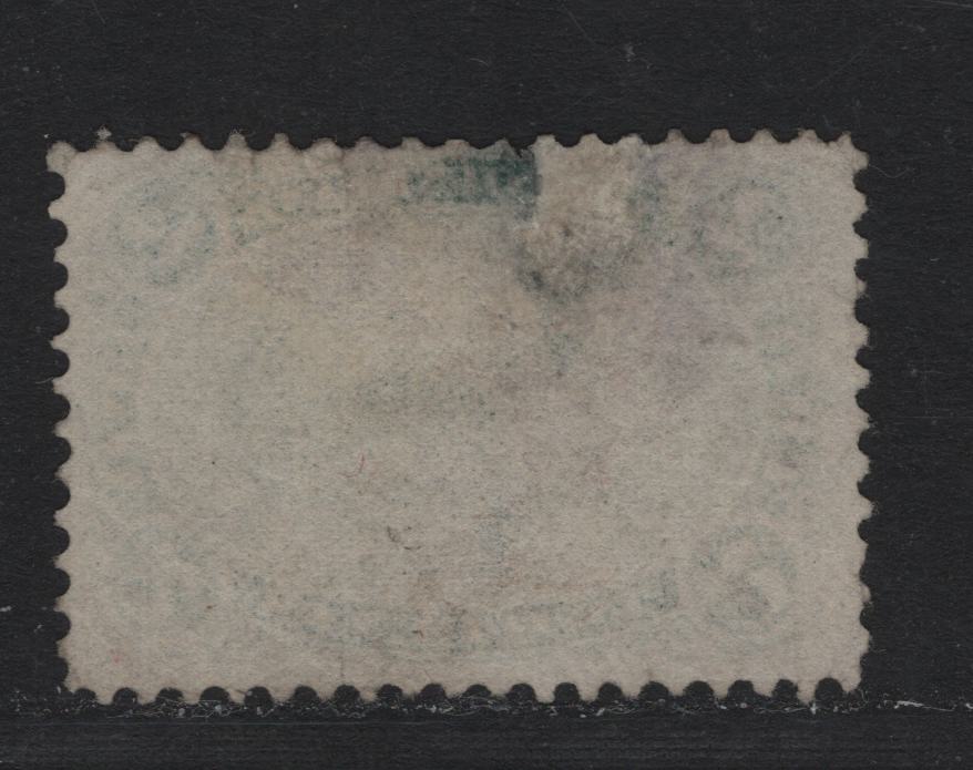Lot 194 Newfoundland #24a 2c Green , 1865-1894 Cents Issue, A Very Good Used Single, Cents-V Paper, Perf 11.9, Shallow Hinge Thin At Top, Well Centered For This Issue, Cork Cancel.