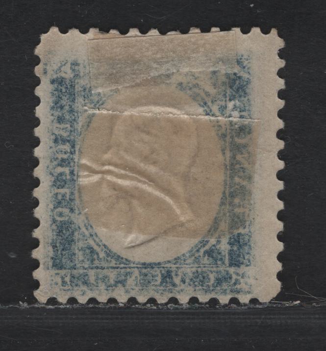 Lot 84 Sardinia SC#12var 20c - 80c Indigo, 1862 King Victor Emmanuel II Issue, A FOG Single, A Remainder Issue Which Has Fraudulently Perforated (11.5) To Resemble Italy #19