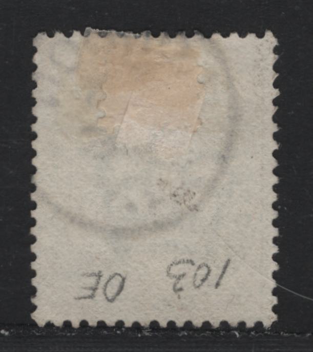 Lot 108 Great Britain SG#192 4d Pale Dull Green, 1883-1884 Lilac & Green Issue, A Fine Used Single, Color Is About 30-40% Faded - Not Bad, Nice October 6 1886 London Cancel