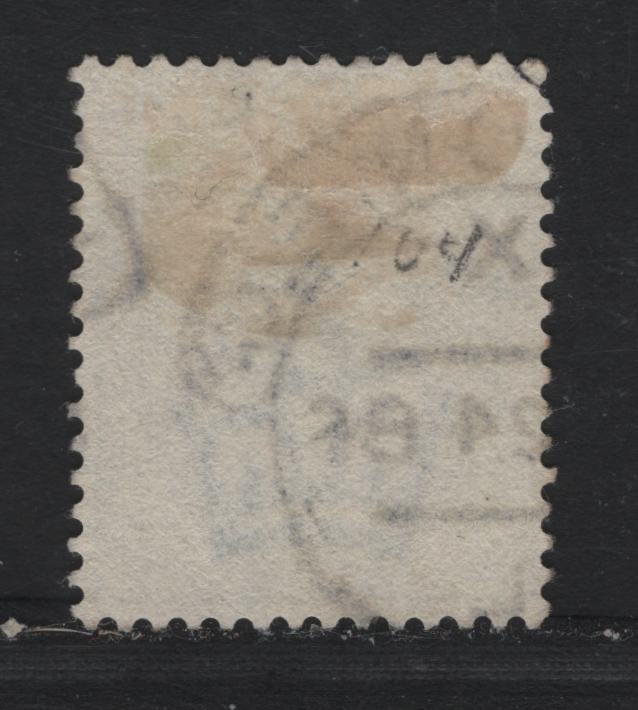 Lot 109 Great Britain SG#193 5d Dull Green, 1883-1884 Lilac & Green Issue, A Fine Used Single, Color Is Close To True - A Little Paler (10-15% Faded) But Not Yellowed