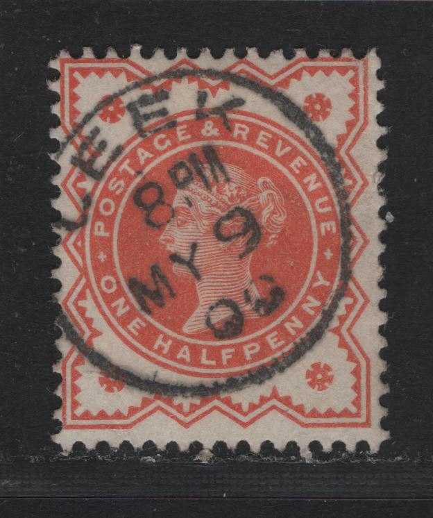 Lot 116 Great Britain (C) SG#197 1/2d Vermillion, 1887-1892 Queen Victoria Official Issue, A Fine Used Single