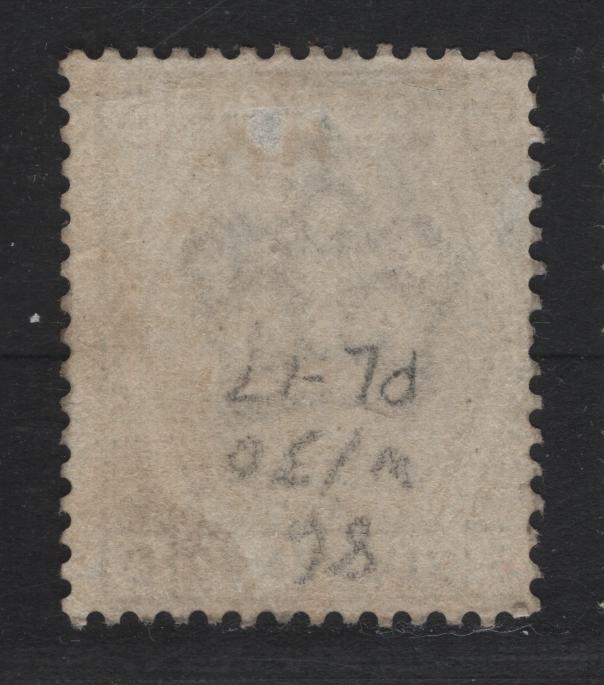 Lot 97 Great Britain SG#161 6d Gray, 1880-1883 Queen Victoria Surface Printed Issue, A VGOG Single, Plate 17, Imperial Crown Wmk, Tiny Hinge Thin At The Top.