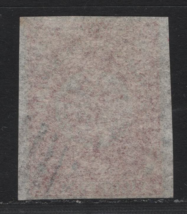 Lot 15 Newfoundland #22 8d Rose , 1861-1862 Pence Issue, A Fine Used Single, November 1861 Printing