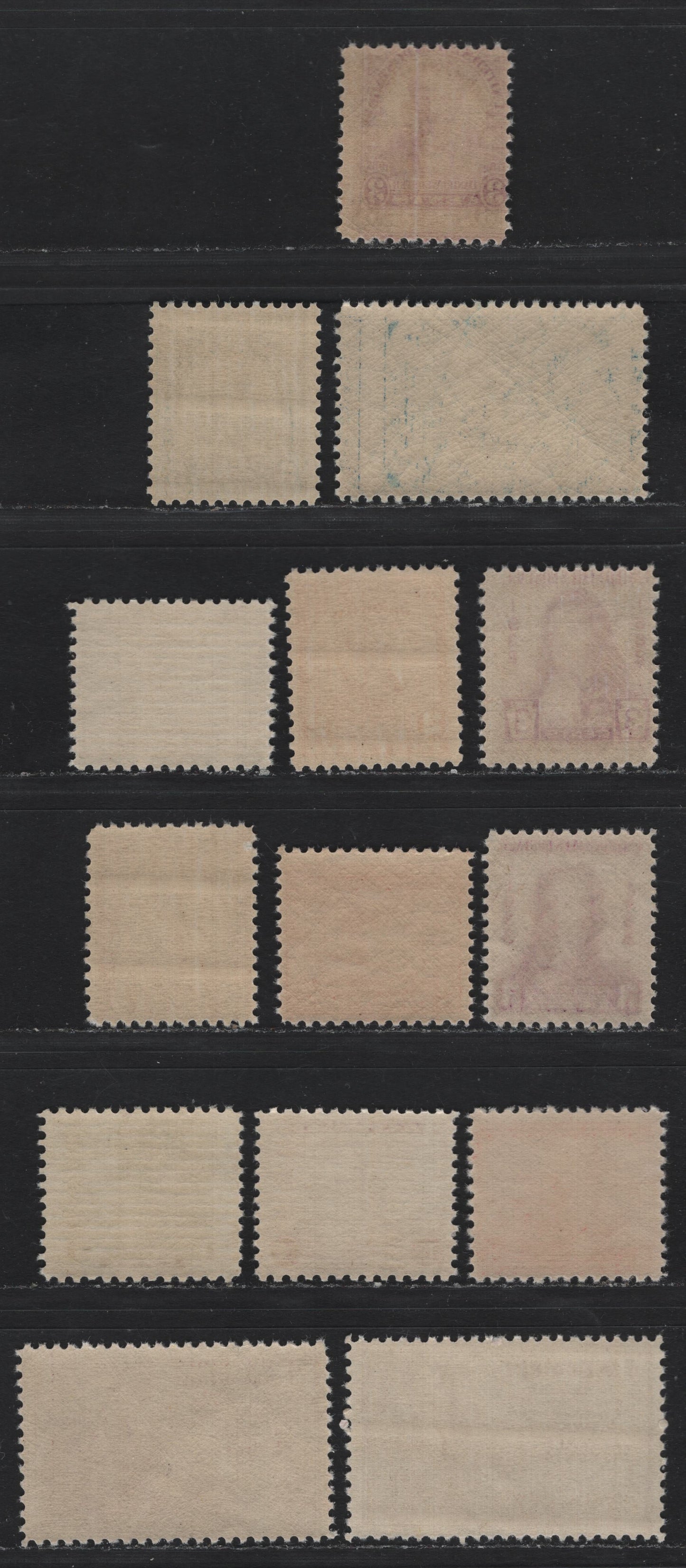 Lot 180 United States SC#716-719, 724-729, 733, 736-738 2c - 3c Carmine Rose - Purple, 1932-1934 Olympic Winter Games - Mothers of America Issues, 14 F/VFNH Singles, Mostly VFNH Group, 3c Webster, 3c Byrd & 5c Olympics Are Fine