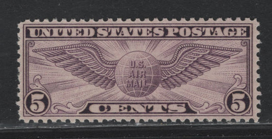 Lot 211 United States SC#C16 5c Violet, 1931-1932 Winged Airmail Issue, A VFNH Single