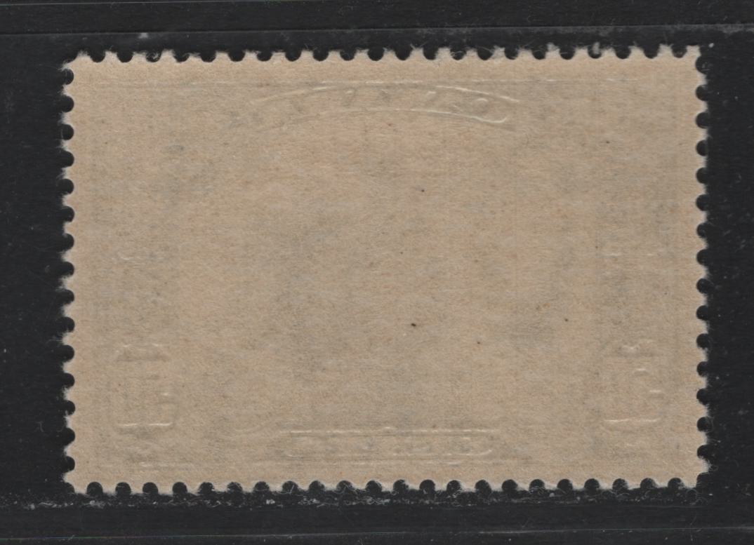 Lot 257 Canada (C) #158 50c Dark Blue , 1928-1929 KGV Scroll Issue, A VFOG Single, ABN-Q Paper, Well Centered Example With Jumbo Margins