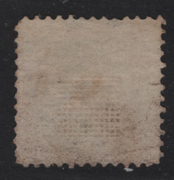 Lot 28 United States SC#113var 2c Light Brown , 1869 Presidents Issue, A Very Good Used Single, Perf 12, Full Grill Impression