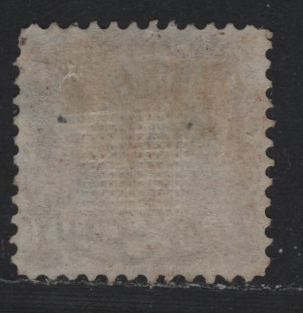 Lot 31 United States SC#113 2c Dark Brown , 1869 Presidents Issue, A Very Fine Used Single, Perf 11.9x12.1, Full Grill Impression, Segmented Cork Cancel.