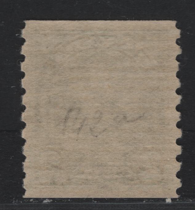 Lot 330 Canada #180 2c Dull Yellowish Green , 1930-1931 KGV Arch/Leaf Coil Issue, A VFNH Coil Single, BABN-A Paper
