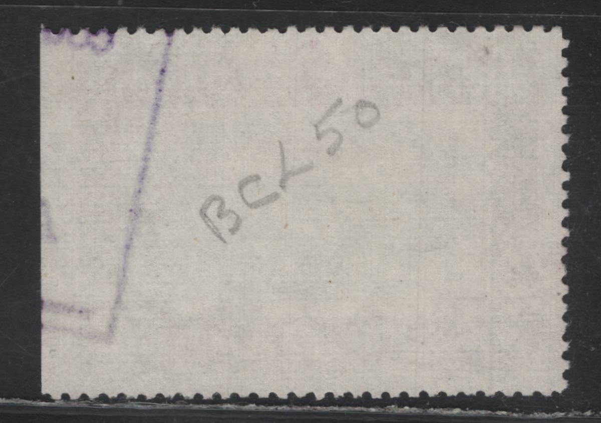 Lot 10 Canada - BC (C) Van Dam#BCL50 $2 Magenta, Orange & Green, 1958 Centennial Issue, A Very Fine Used Single, Province Of British Columbia