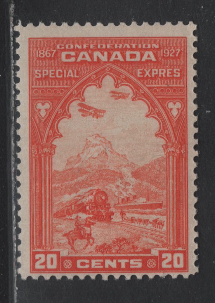 Lot 303 Canada (C) #E3 20c Red Orange, 1927 Special Delivery Issue, A FNH Single