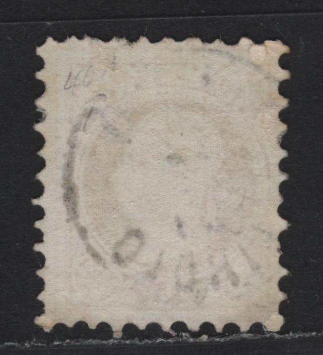Lot 142 Austria Scott#34 2kr Yellow , 1874-1880 Franz Josef Issue, A Very Fine Used Single, SON 1883 Revo, Tyrol CDS, Perf 9.5, Fine Print.