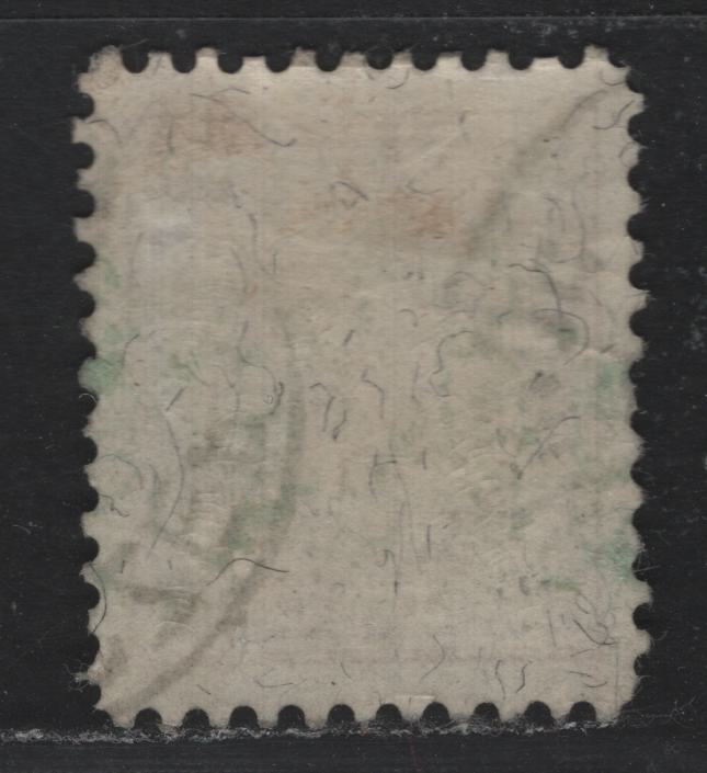 Lot 182 Austria Scott#78var 30h Red Violet & Black , 1899 Franz Joseph Sideface Issue, A Very Fine used Single, Scarce Perforation, As Most Of These Stamps Are Perf 12, 12.5, 13 & 13.5
