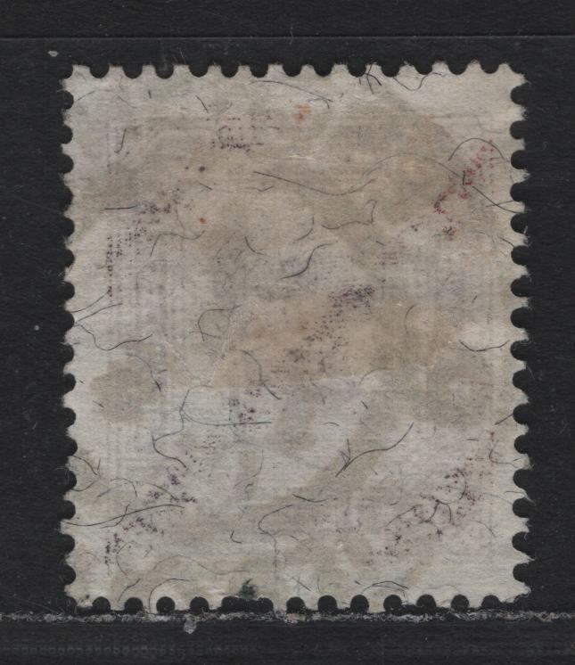 Lot 204 Austria Scott#102f 40h Deep Violet , 1905-1907 Franz Josepf Second Issue, A Fine Used Single, Perf 13x13.5, Faked Varnish Bars Applied Over Top Of The Ink & Cancel, Which Would Not Be The Case If Genuine, Teschen, C.R Cancel.