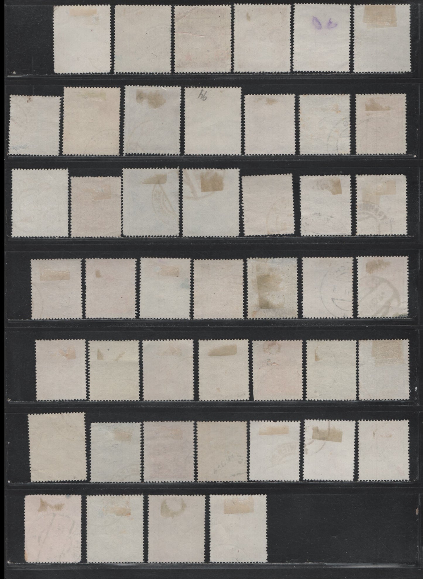 Lot 300 Austria Scott#455-471, 483-486 3g - 30g Sapphire - Blue Gray , 1945-1947 Scenic Definitives, 45 Fine/Very Fine Used Singles, Shade & Shading Varieties