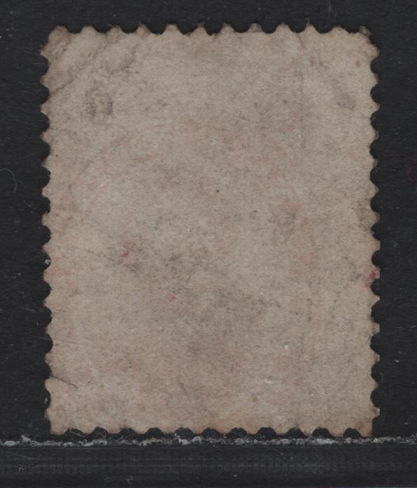 Lot 304 Canada (C) #17 10c Red Lilac , 1859-1864 First Cents Issue, A Very Good Used Single, Perf 12x11.75, Cents-C Paper, Small Marginal Tear At LL 'X'.