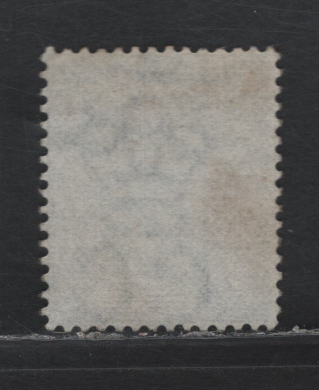 Lot 347 Bermuda (C) Gibbons#4 2d Bright Blue , 1865-1903 Queen Victoria Keyplates Issue, A Very Fine Used Single, Crown CC Wmk, W.F.B In Manuscript Written on Design - Not An Official Overprint