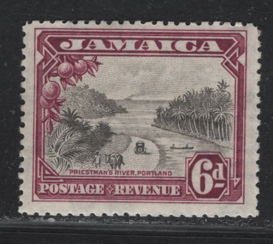 Lot 378 Jamaica (C) Gibbons#113 6d Gray & Purple , 1932 Pictorial Issue, A FNH Single