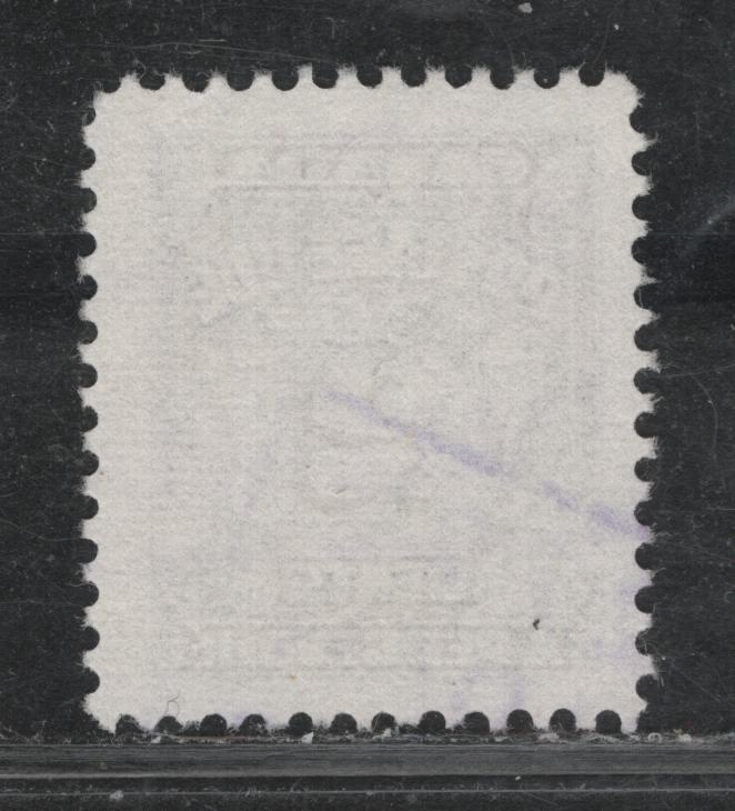 Lot 343 Canada #J16var 2c Deep Violet , 1935-1965 4th Postage Due Issue, A Fine Used Single, Unlisted MF (CBNE-B) Paper, As Scarce As the Listed HB Paper