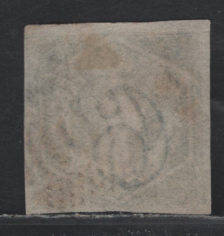 Lot 312 Australia - NSW SG#94 6d Gray , 1854-1859 Queen Victoria Diadem Issue, A Very Fine Used Imperf Single, Wmk '6' (Double Lined Figures), 3 Large Margins With Right Margin Large To Clear