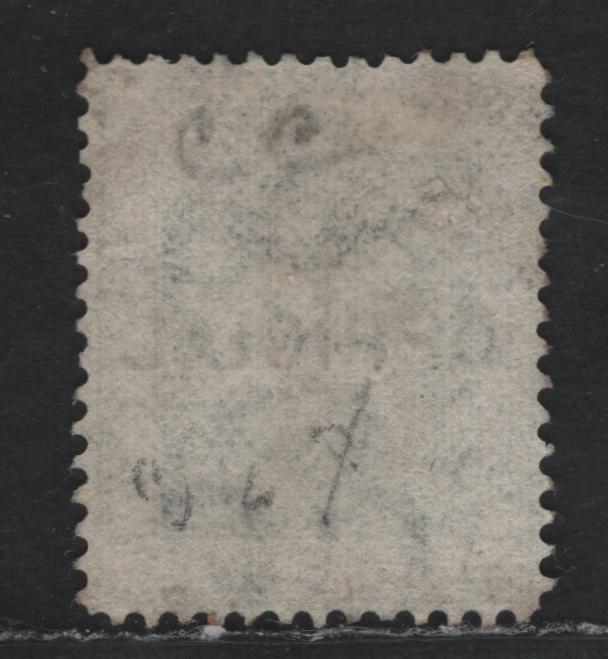 Lot 322 British Guiana (C) SG#O6 1c Slate , 1877 Official Overprint Issue, A Fine Used Single, Crown CC Wmk