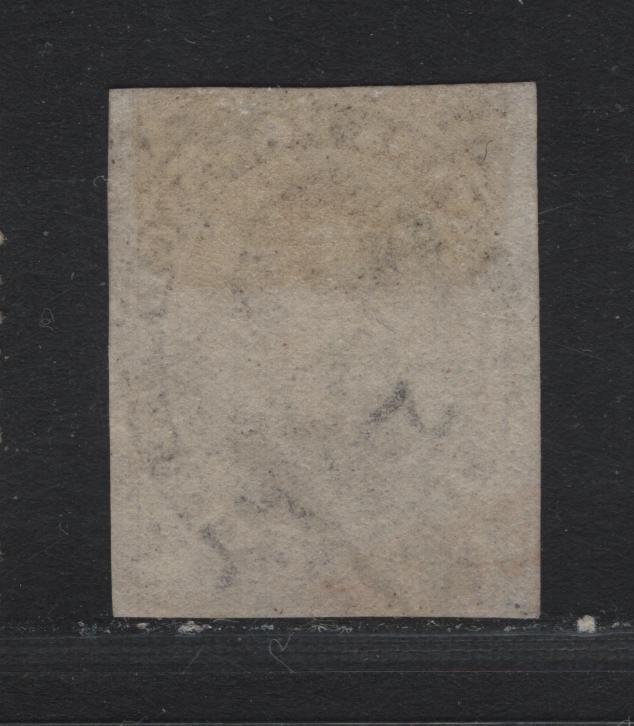Lot 360A Canada (C) #17b 10c Brown , 1859-1864 First Cents Issue, An Ungraded Used Single, Early Reference Example of the Pure Brown Shade Containing No Red or Violet, Perfs Are Completely Cut Off, Reasonable Cancel.