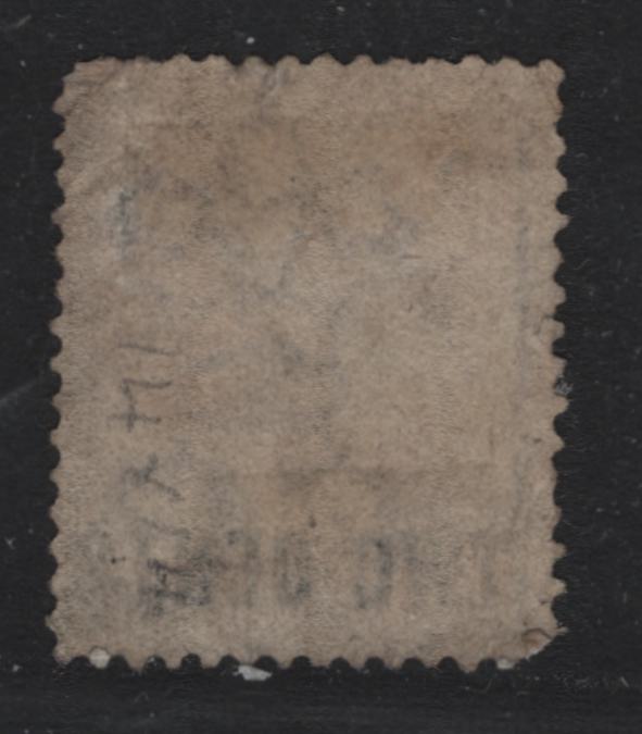 Lot 371 British Columbia (C) #8 2c on 3d Brown , 1867-1871 Surcharged Issue, A Good Used Single, Perf 14, Crown CC Wmk, Small Thin.