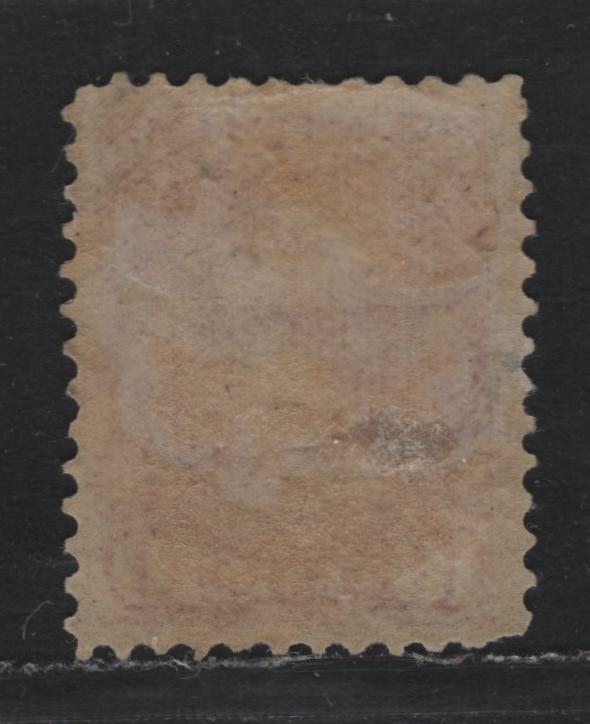 Lot 343 Canada #45 10c Brown Red , 1888-1897 Small Queen Issue, A GOG Single, Second Ottawa Printing, Perf 12.1x12, Paper 2O-E, Tiny Thin at Left Center & Repaired, Internal Tear Just Above Left '10'.