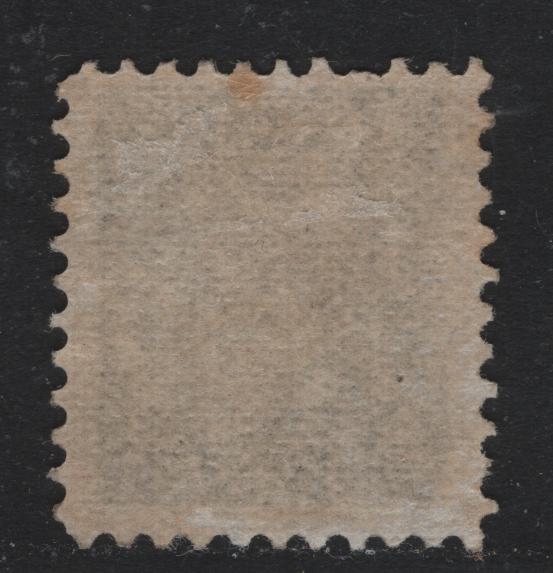 Lot 376 Canada (C)#34 1/2c Black , 1870-1893 Small Queen Issue, A FOG Single, Late Montreal Printing, MM-B Paper, Perf 12.2.