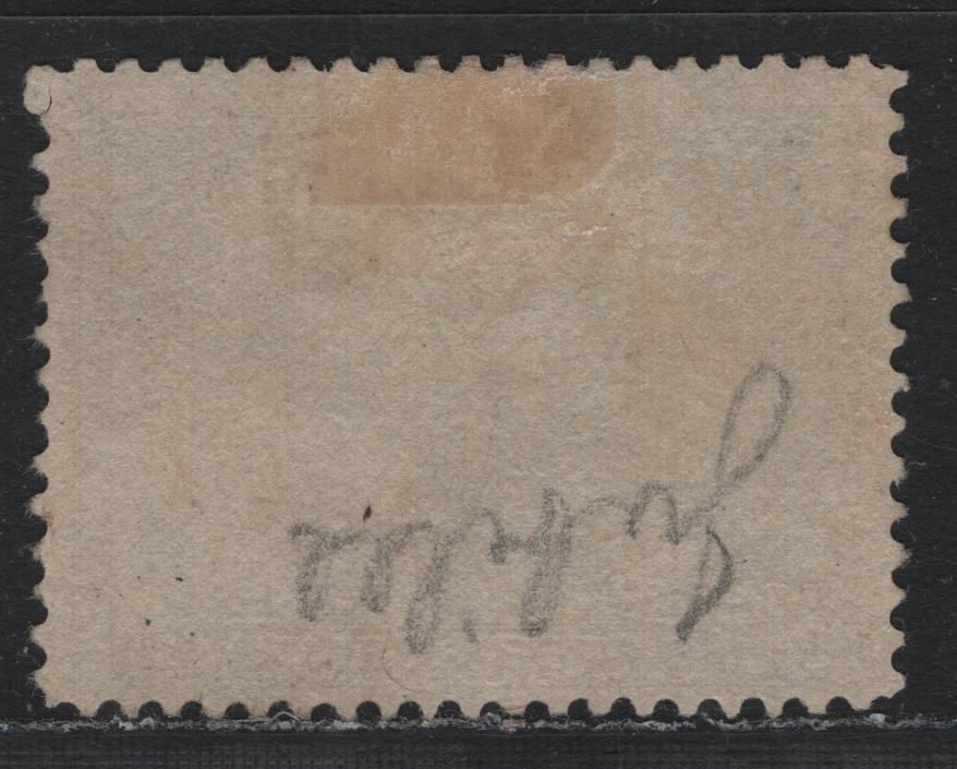 Lot 333 Canada #58 15c Blackish Blue , 1897 Diamond Jubilee Issue, A Very Fine Used Single, ABN-W Paper, Perf 11.9x12, Scarce, As Only 100,000 Were Issued.