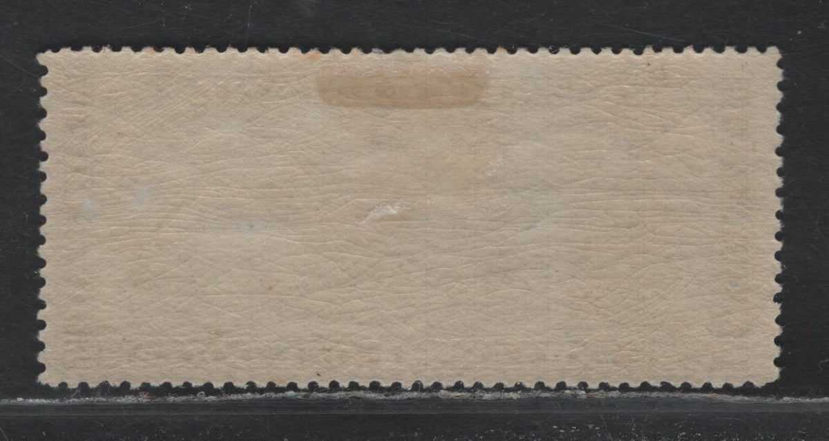 Lot 350 Newfoundland #C8 $1 Blue , 1931 Pictorial Airmail Issue, A FOG Single, Unwatermarked, Perf 14.25x13.9