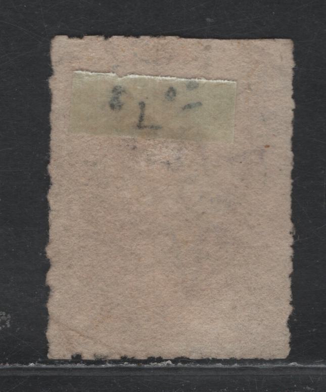 Lot 109 Australia - South Australia SG#25 2d Pale Vermillion , 1860-1869 Second Roulette Issue, A Fine Used Single, Intact Roulettes On All Sides, SON January 27 1864 Adelaide Split Ring Cancel