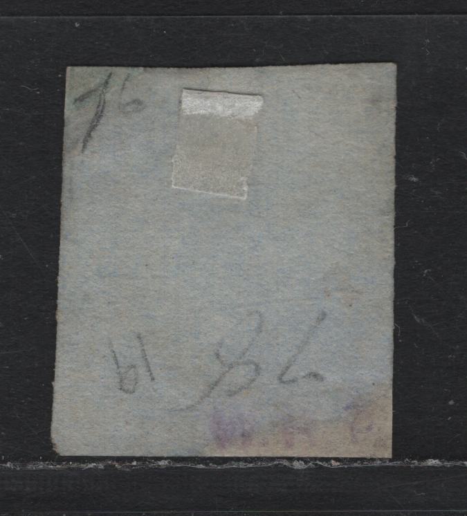 Lot 307 Australia - NSW SG#73 6d Vandyke Brown , 1852-1853 Laureate Issue, An Ungraded Used Single, Medium Bluish Wove Paper, Expertly Repaired By Adding To The Lower left & Upper Right, Where The Design Was Cut Away.