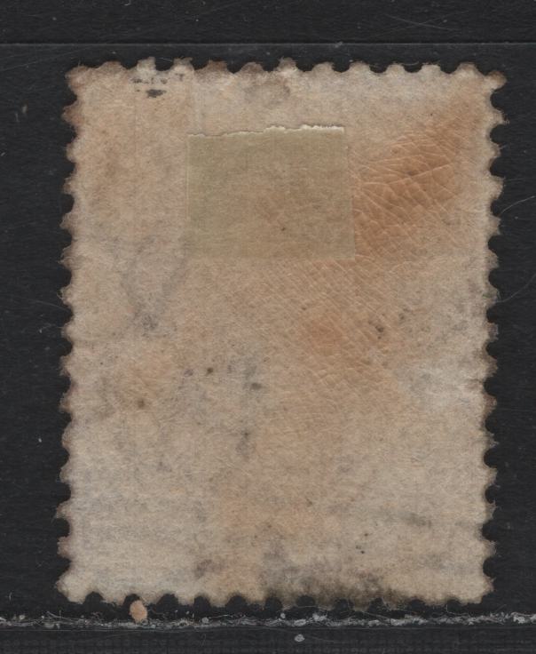 Lot 124 Australia - Victoria SC#135a var(SG# 183b var) 2d Dull Mauve, 1873-1887 Bell Design Issue Wmk V Over Crown (VI), A Fine Used Single Die 1, With Unlisted Perf 12x12 Comp 11 1/2, With #94 Barred Numeral Cancel For Carisbrook