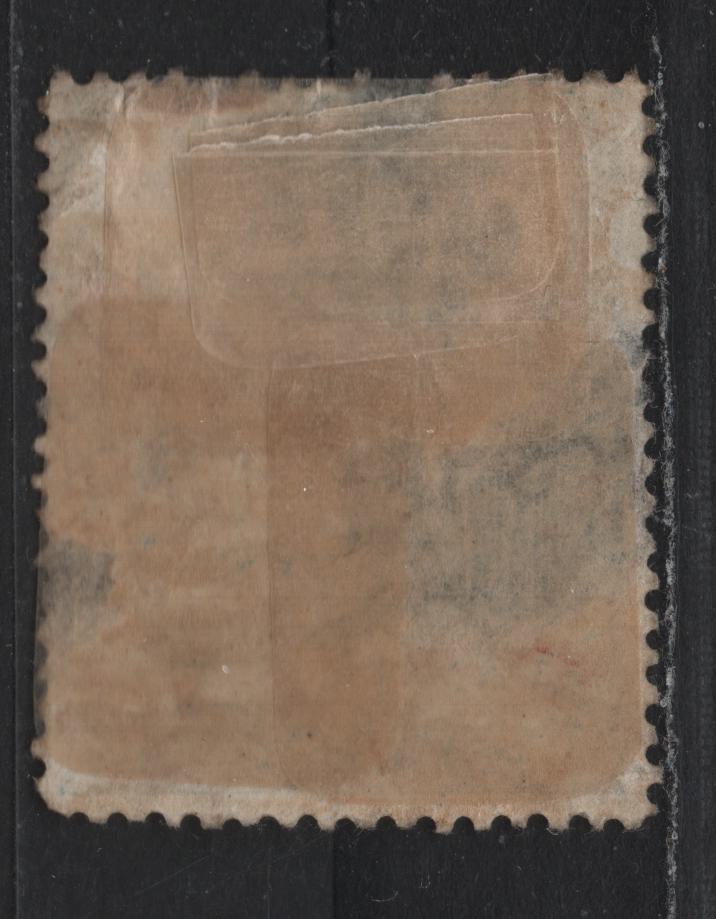 Lot 148 Australia - Victoria SG#263 (SC# AR51a) £2 Blue , 1884-1896 Postal Fiscal Issue, A Fair Used Single, V Over Crown V1 Sideways Wmk, Completely Hinge Reinforced On The Back To Effect Several Internal Repairs, Moderate Cancel.