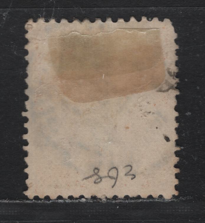 Lot 218 Australia - Victoria SG#420var 9SC# 222) 3d Orange , 1905-1913 Postage Issues, A Fine Used Single, Crown Over A Inverted Wmk