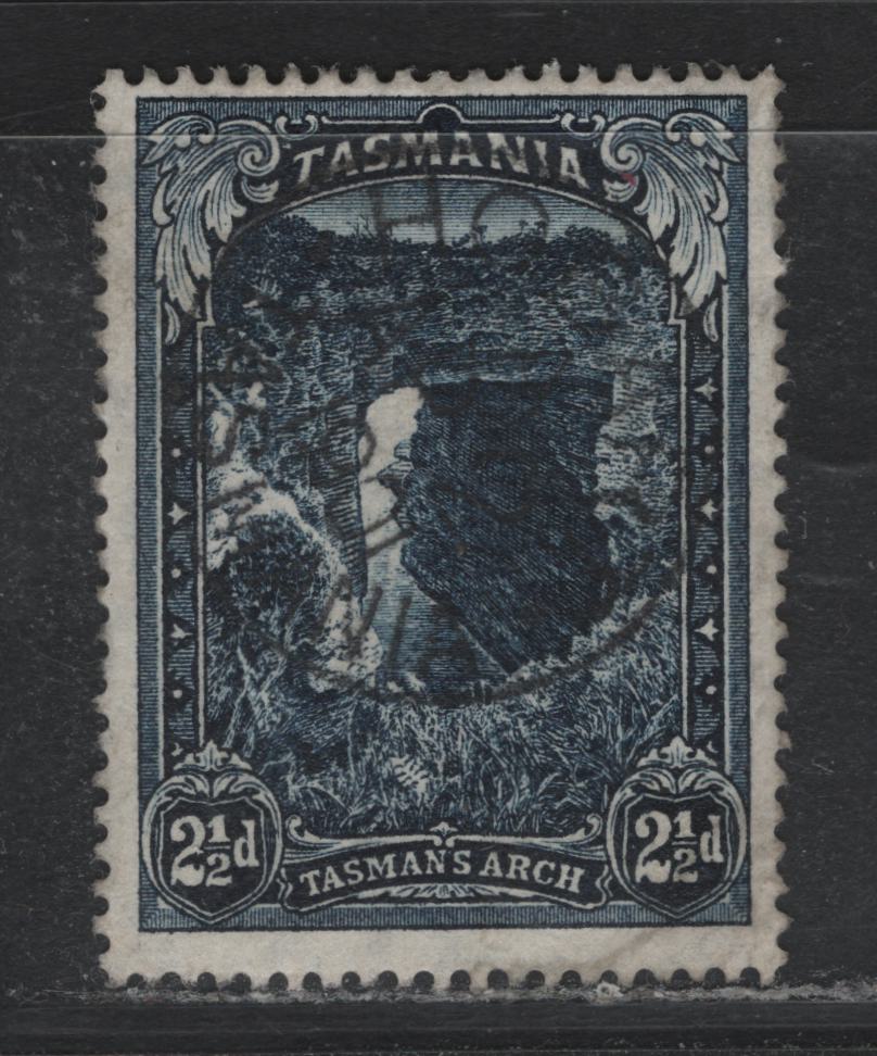 Lot 48 Australia - Tasmania SG#232 9SC# 89) 2.5d Indigo , 1880-1911 Engraved Pictorial Issue, A Fine Used Single, April 2 1901 Hobart CDS Cancel