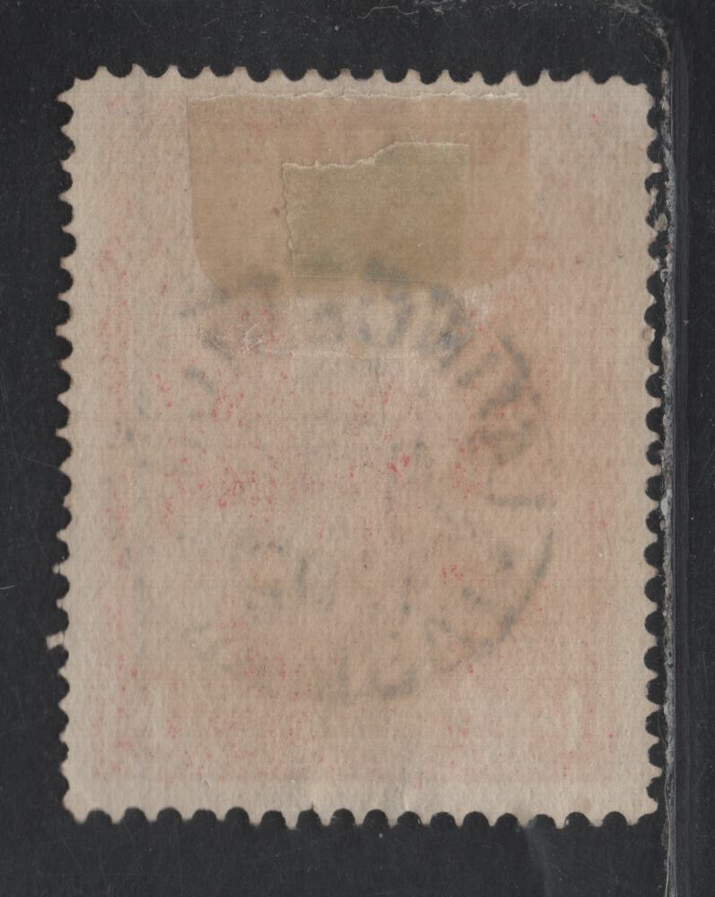 Lot 53 Australia - Tasmania SG#238 (SC# 95) 1d Carmine, 1902-1905 Lithographed Pictorial Issue, A Very Fine Used Single, V Over Crown Inverted Wmk, SON March 14 1902 Lawnceston CDS