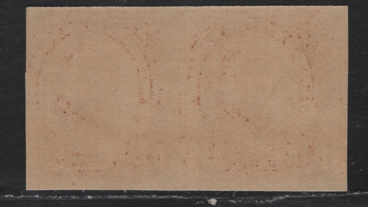 Lot 11 United States SC#576 1.5c Yellow Brown , 1922-1925 4th Bureau Issue, A VFNH Imperf Pair, Flat Plate Printing