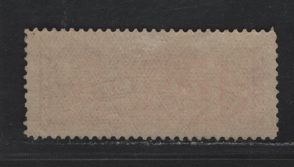 Lot 235 Canada #F1i 2c Orange Red, 1875-1896 Registration Issue, A Fine Regummed Single, MM-Y Paper, Perf 12.25x12.1, Mid to Late Montreal Printing, Plate Dot Position At Top Center of Upper Margin, Slight Oxidation, Professionally Regummed.