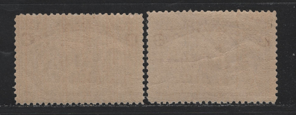 Lot 13A United States SC#231 2c Brown Violet - Deep Brown Violet , 1893 Columbian Exposition Issue, 2 VFNH Singles