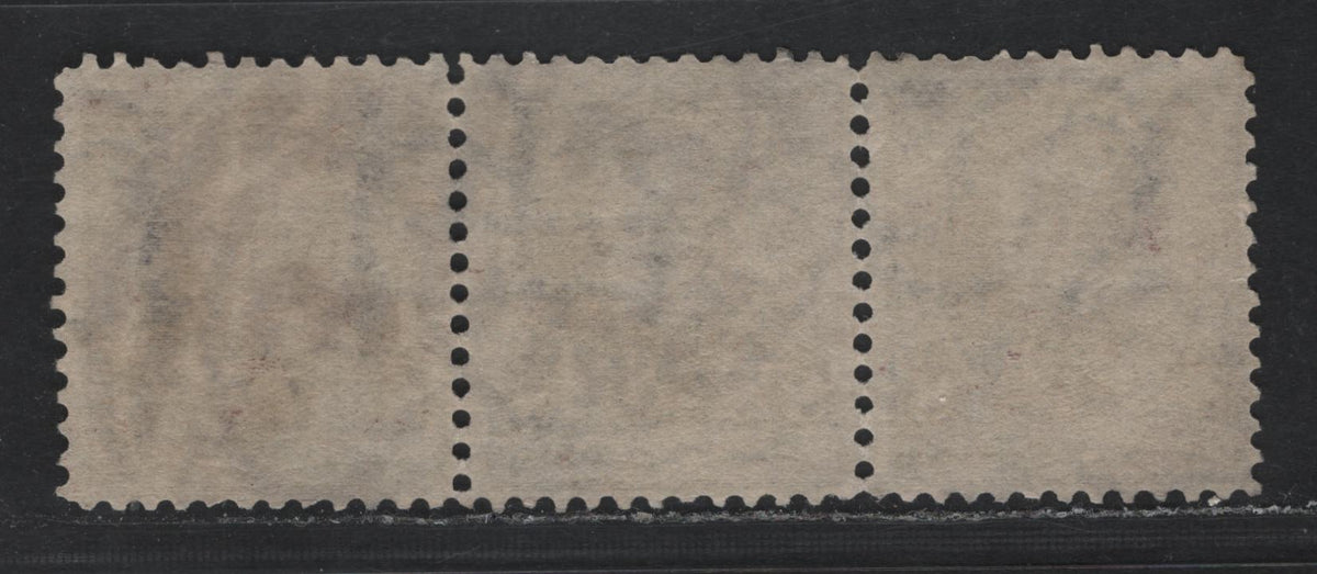 Lot 174 United States (C)SC#272 8c Violet Brown, 1895-1897 1st Bureau Issue, A Fine Used Strip Of 3, Sideways Reversed Wmk