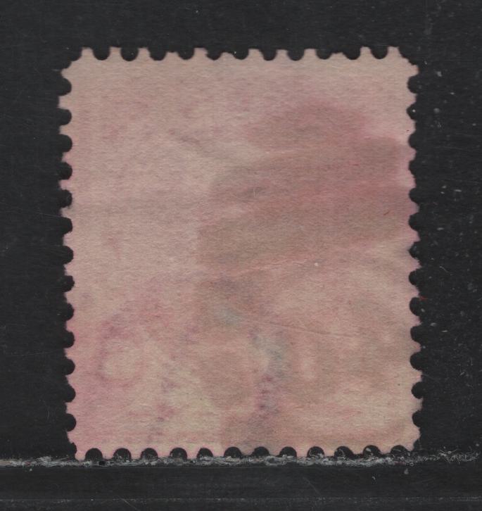 Lot 187C United States SC#282a 6c Purple Lake , 1897-1903 1st Bureau With New Color Issue, A Fine Used Single, Sideways Reversed Wmk, SON Strike #40 Barred Numeral Cancel For Memphis TN